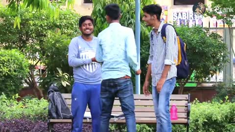 Gun prank at streets of India