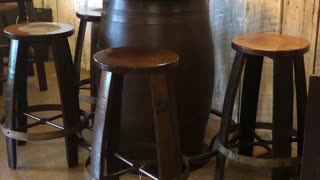 Barrel Tables & Stools