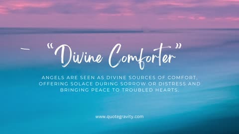 Angelic Comfort: Your Divine Source of Solace