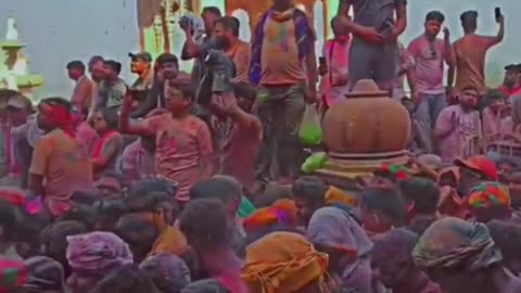 Mathura Holi barsane ,shree krishna