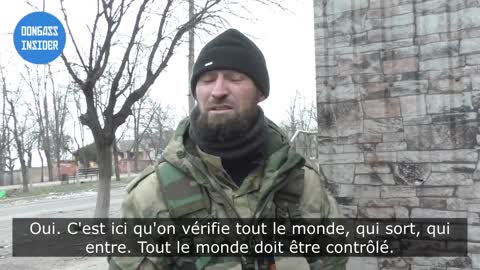 Marioupol - Interview des soldats tchétchènes près d'Azovstal - 2 avril 2022