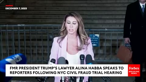 Trump's Lawyer Alina Habba Slams New York Attorney General Letita James