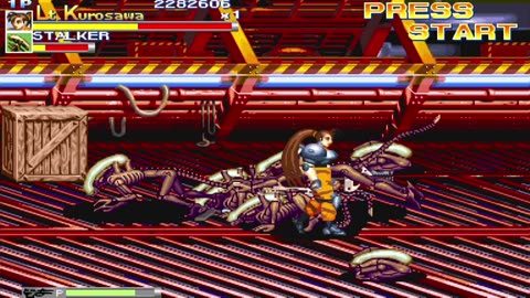 Alien vs Predator Round 07 #retrogaming #nedeulers #alienvspredator