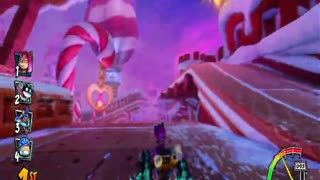 Crash Team Racing Nitro Fueled - Pink Liz Exotic Skin Gameplay