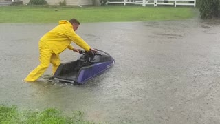 Having Fun During a Hurricane