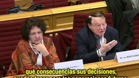 Luc Montagnier - Etica médica Luxemburgo enero 2022