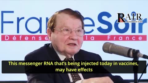 Nobel Laureate Luc Montagnier - Warns Covid Vaccine May Lead to....