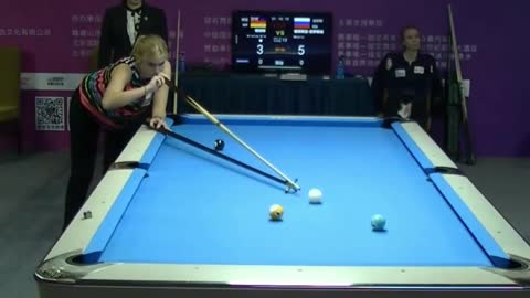 Top Female Billiard Player, Kristina Grim!