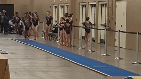 Gymnastics Coach Prevents an Injury