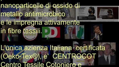 Vendono mascherine trattate con antibatterico(Zinco Piritione)