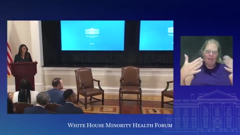 4/19/24 - WHITE HOUSE Minority Hralth Forum..