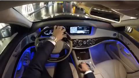 A well-known businessman learns to drive cars in a new way