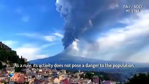 ncredible forces of nature: Etna recalls with a powerful eruption