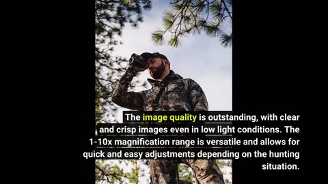 Customer Feedback: theOpticGuru ATN Thor 4 640x480, 1-10x Thermal Scope w/Video rec in HD, Smoo...