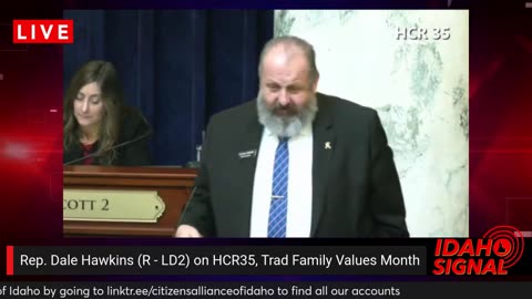 POWERFUL DEBATE as Traditional Family Celebration Month Resolution passes in House HCR35