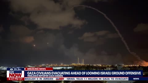 Israel Hamas war : reporter detaila Gaza evacuation ground offensive