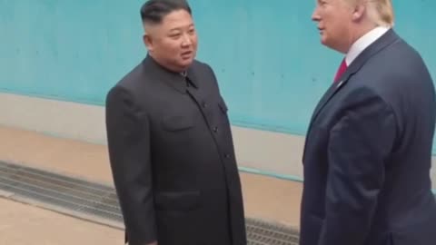 Donald Trump meets Kim Jong Un