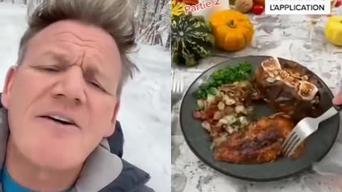 Gordon Ramsay - Roasted Turkey bad chef