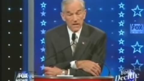 Ron Paul in 2008 talking about why Middle Easterners attack US