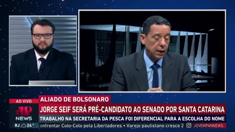 Bolsonaro escolhe Jorge Seif para ser pré-candidato ao Senado por Santa Catarina