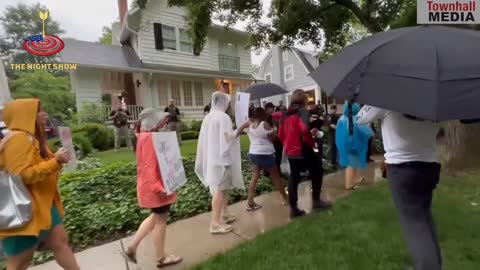 WATCH: Protesters Allowed Outside Justice Brett Kavanaugh’s Home After Assassination Threat