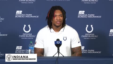 End-of-Season Press Conference Anthony Richardson | Indianapolis Colts