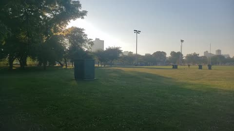 A Beautiful Park Along Chicago's Lakefront