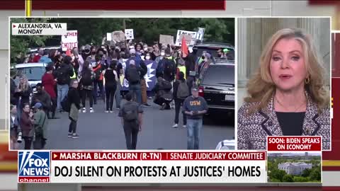 Sen. Blackburn demands activists targeting SCOTUS justices be 'held to account': 'Unprecedented'