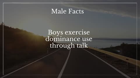 Male facts