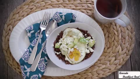 Avacado Breakfast Bowl