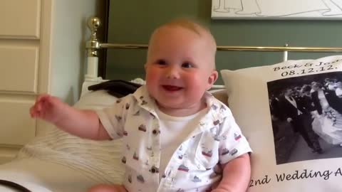 Cute chubby baby - Funny video