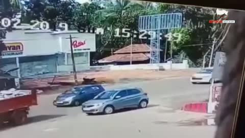 Kerala dangerous road accident cctv videos part 1