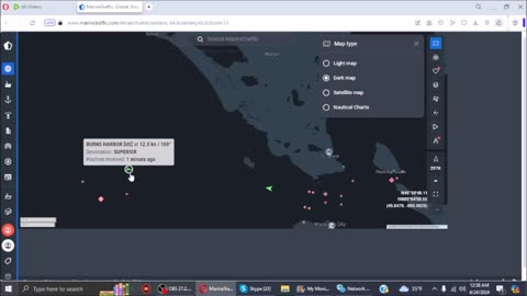 Mackinac Marine Traffic Report