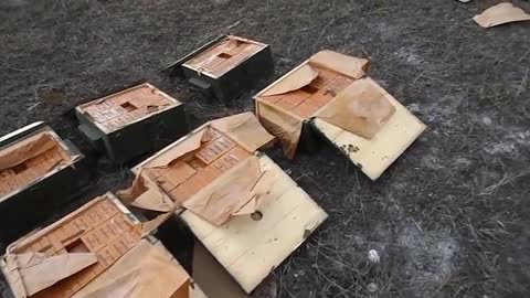 Russian Guard discovered and neutralized more than 400 kg of TNT in the Kharkiv region