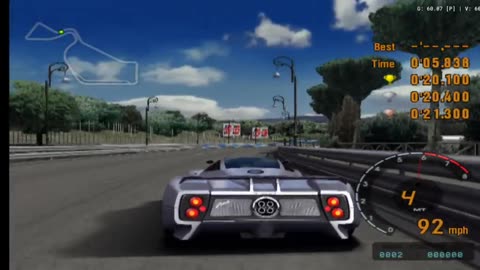 Gran Turismo 3 - License Test IA-6 2nd Try(AetherSX2 HD)