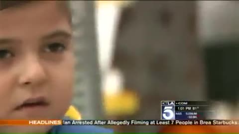 Reporter makes kid for cry Missing his Mom.