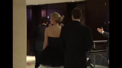 Ivanka Trump and Jared Kushner arriving at Gridiron Club Dinner. March 3, 2018