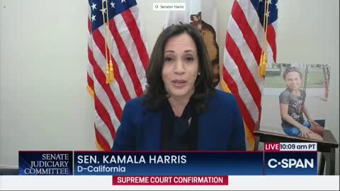 Kamala Harris Whines About "Illegitimate" Confirmation Hearing