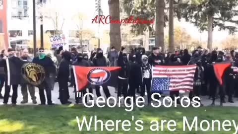 Antifa: George Soros Where's our Money!