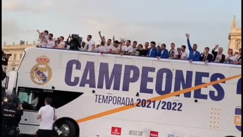 Real Madrid the Champions of Spain 2021-2022 __ Hala Madrid