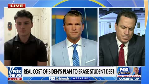 Student calls Biden student loan handout ‘slap in the face’