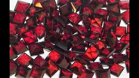 Tanzanian Garnet Princess Cut