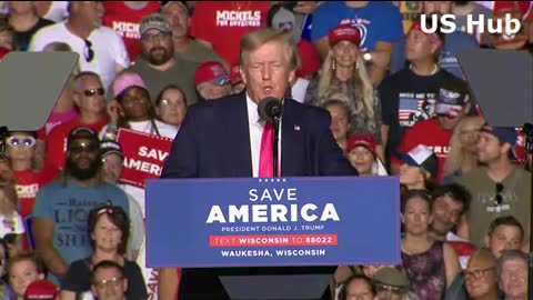 Watch Donald Trump's Speech in Waukesha for Tim Michels ahead of Wisconsin 2022 Primary