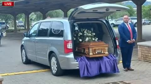 Shane Warne funeral video and pictures