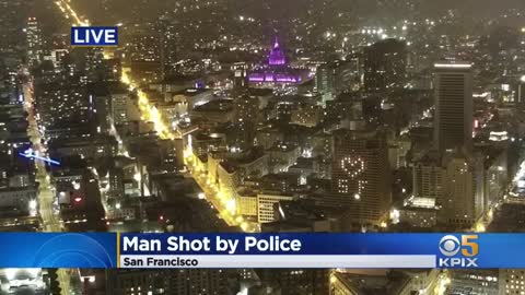 Man Waving a Large Knife Shot by San Francisco Police