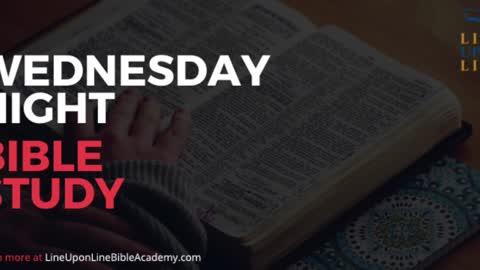 SORRY --> No Bible Study this week. Stay tuned next week to continue in Psalm 119