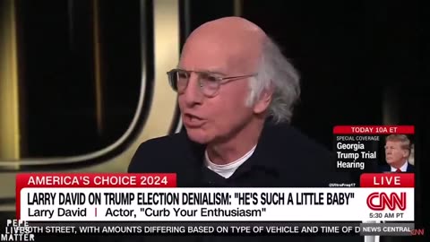 Larry David Loses it And Goes Into Anti-Trump Rant