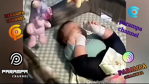 sleeping baby funny