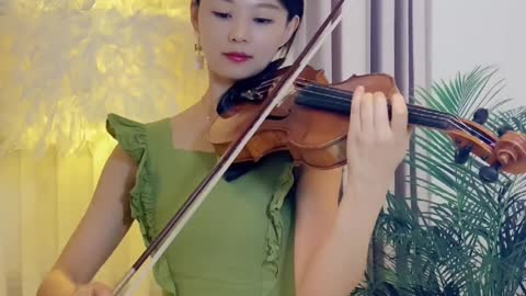 The moment I hold the violin is the real me