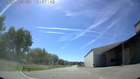 Live Chemtrails du 20.05.2021 - Gravement gazés dans le 04 - Préparation du réchauffement climatique